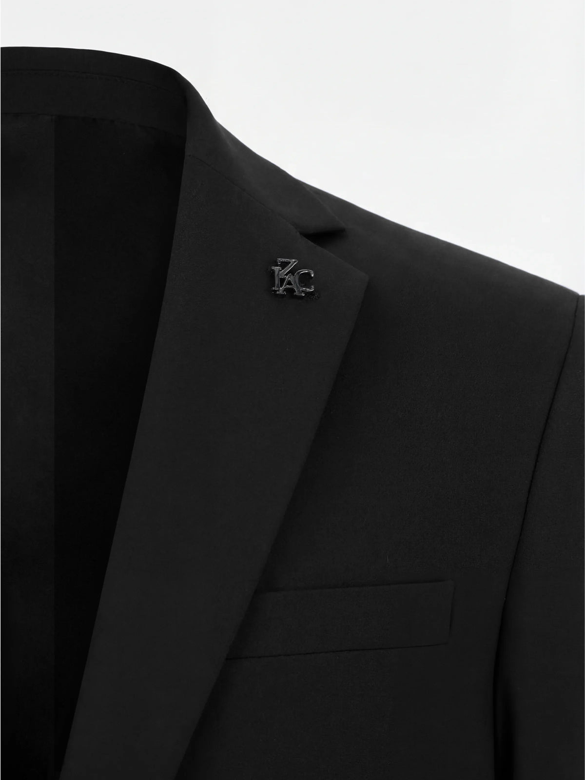 Costume 2 boutons noir - IZAC