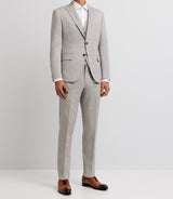 Costume 2 boutons gris clair - IZAC