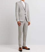 Costume 2 boutons gris clair - IZAC