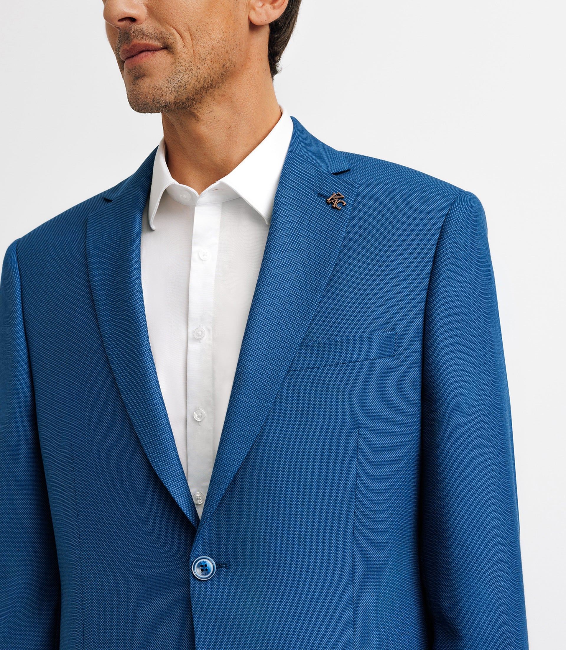 Costume 2 boutons marine - IZAC