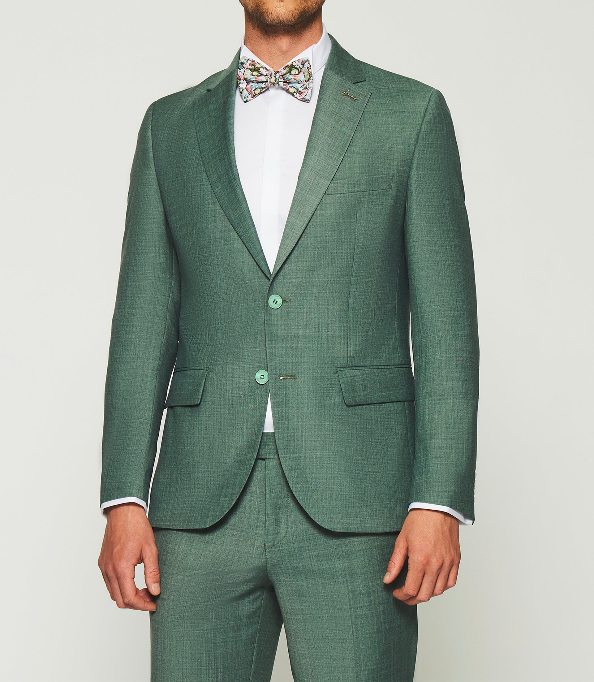 Costume 2 boutons kaki FERLA - IZAC