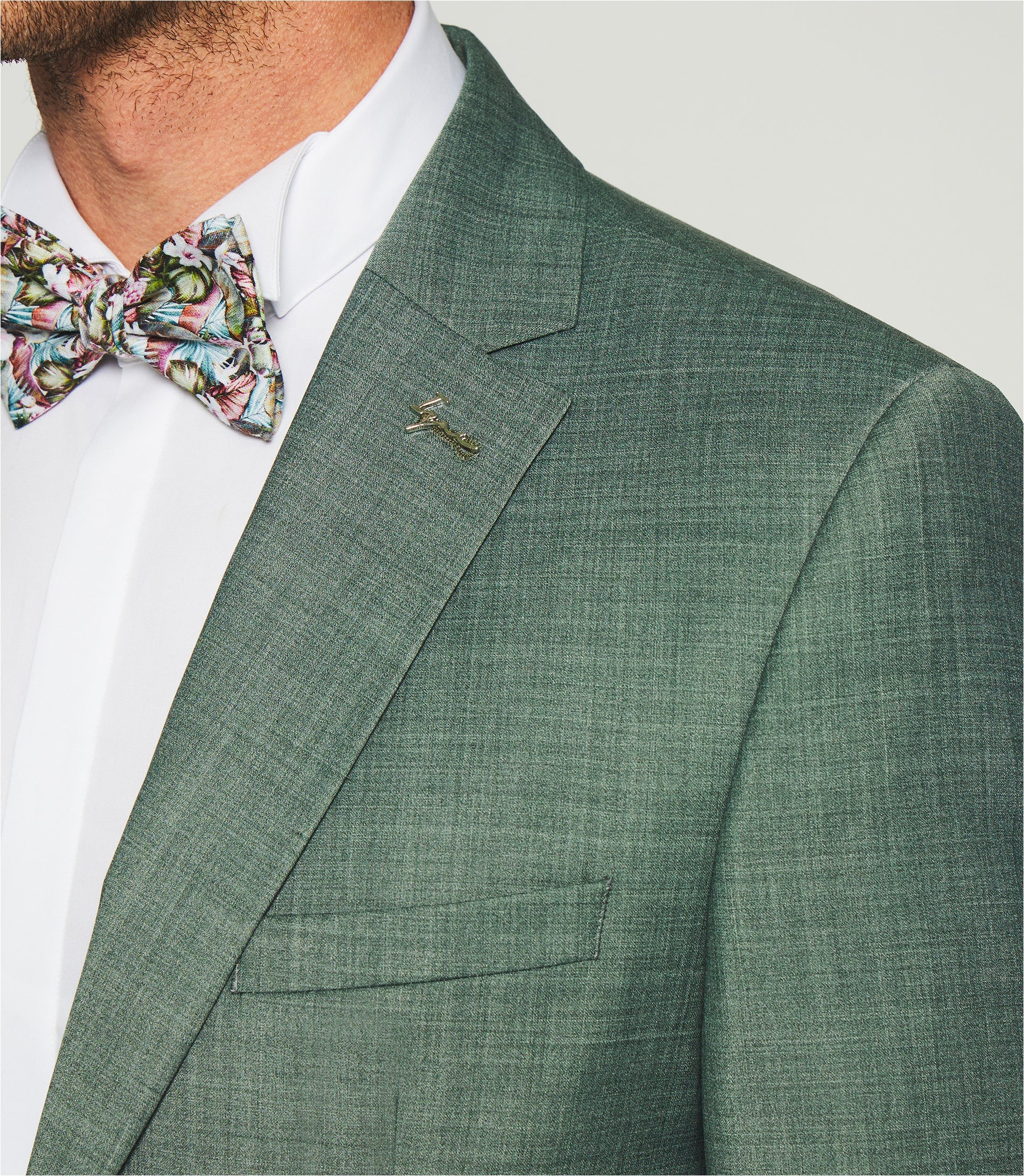 Costume 2 boutons kaki FERLA - IZAC