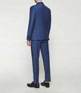 Costume 2 boutons bleu FIGLI - IZAC