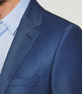 Costume 2 boutons bleu FIGLI - IZAC