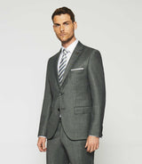 Costume 2 boutons gris FIGLI - IZAC