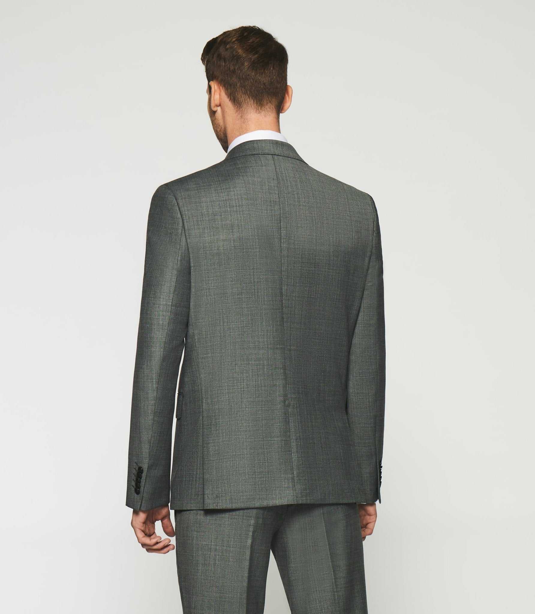 Costume 2 boutons gris FIGLI - IZAC