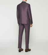 Costume 2 boutons violet FIGLI - IZAC