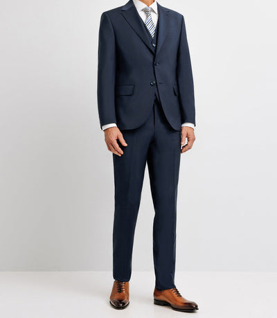 Costume 100% laine bleu marine - IZAC