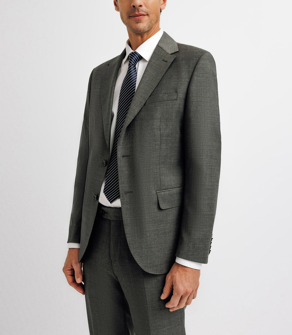 Costume 100% en laine gris - IZAC