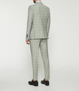 Costume à carreaux fenêtre gris 2 boutons FORIO - IZAC