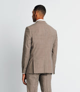 Costume d'été 2 boutons marron clair - IZAC