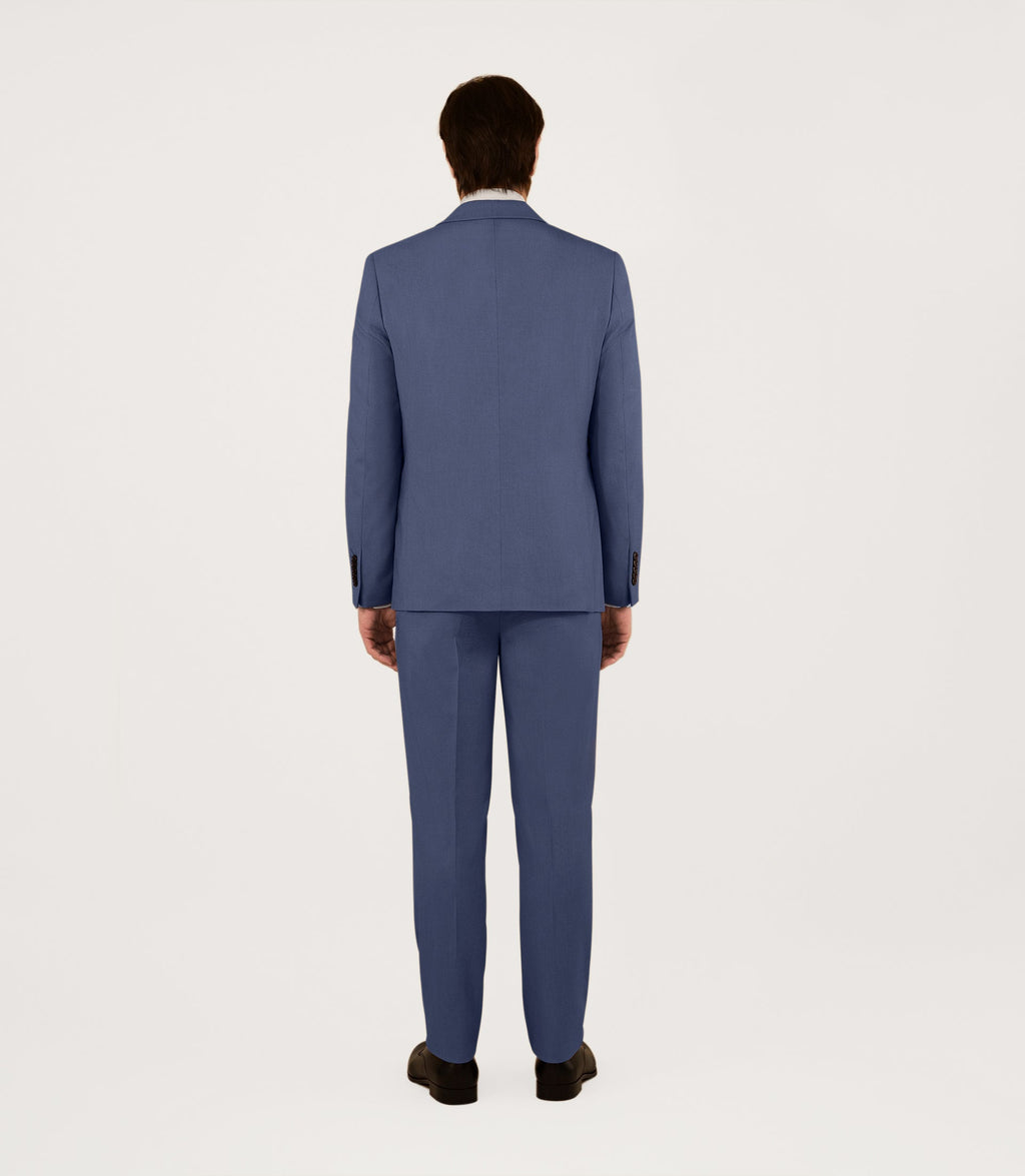 Costume 2 boutons bleu ciel - IZAC