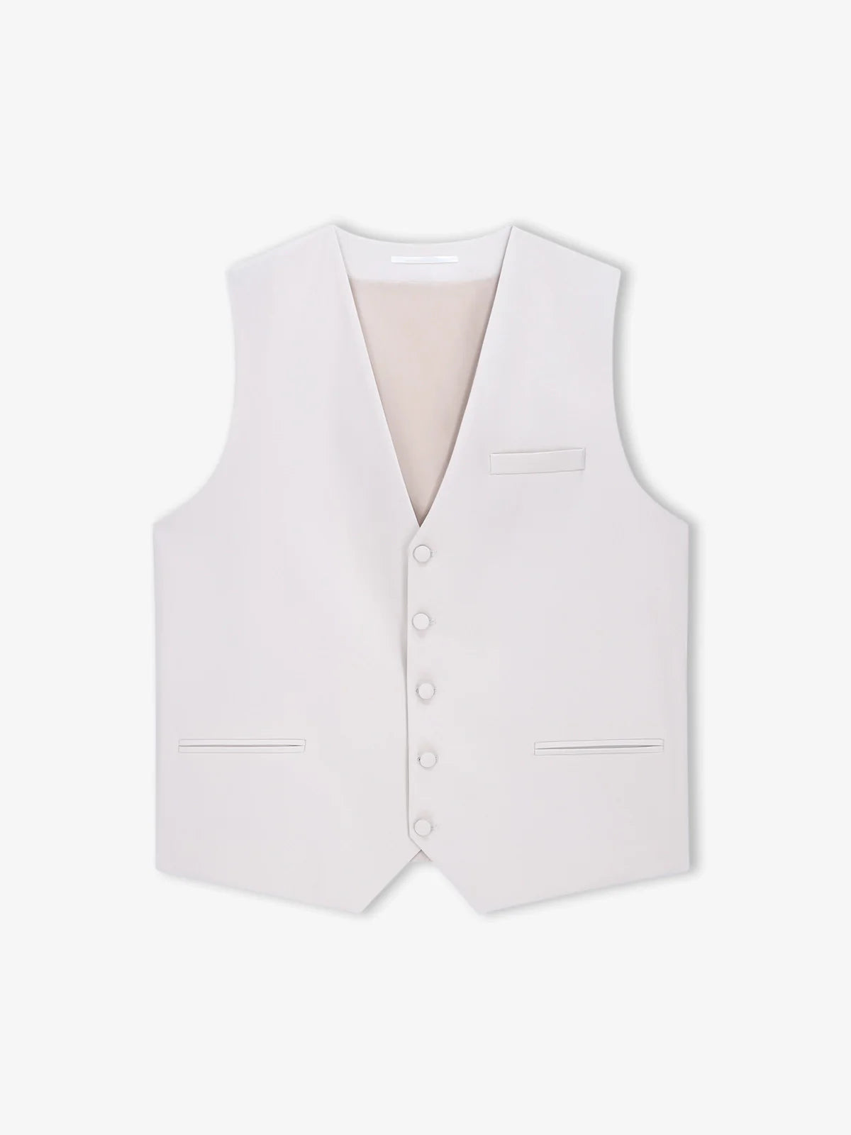 Costume 3 pièces cérémonie beige - IZAC