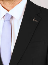 Costume 2 boutons noir - IZAC