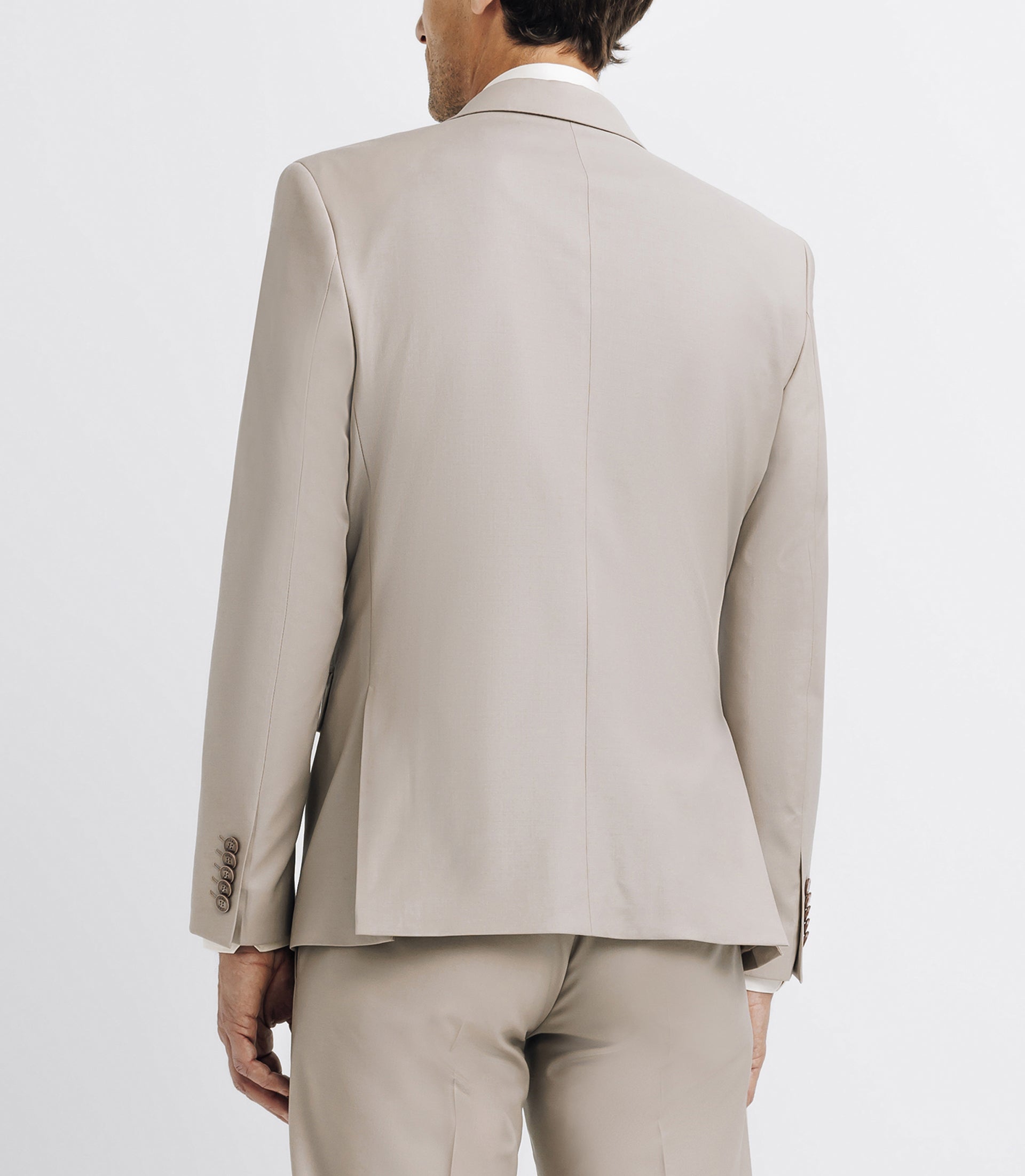 Costume 3 pièces cérémonie beige - IZAC