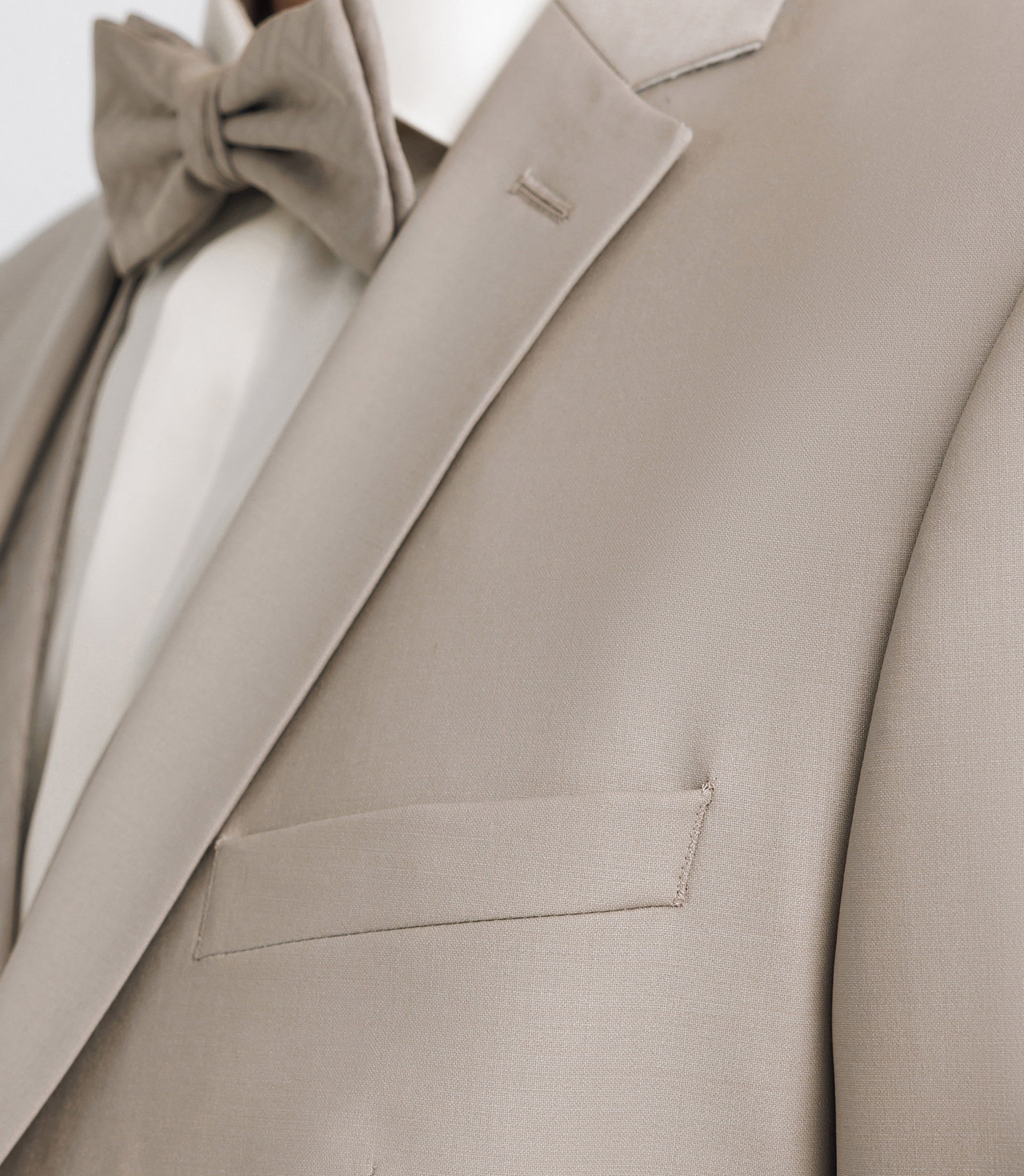 Costume 3 pièces cérémonie beige - IZAC