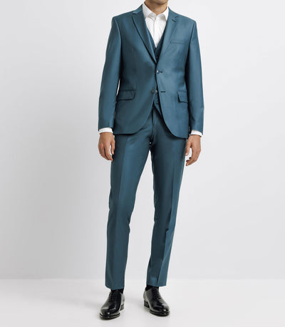 Costume de cérémonie 3 pièces bleu - IZAC