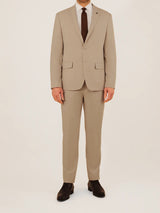 Costume 2 boutons beige clair - IZAC