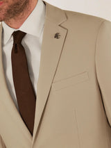 Costume 2 boutons beige clair - IZAC