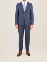 Costume 2 boutons bleu clair - IZAC