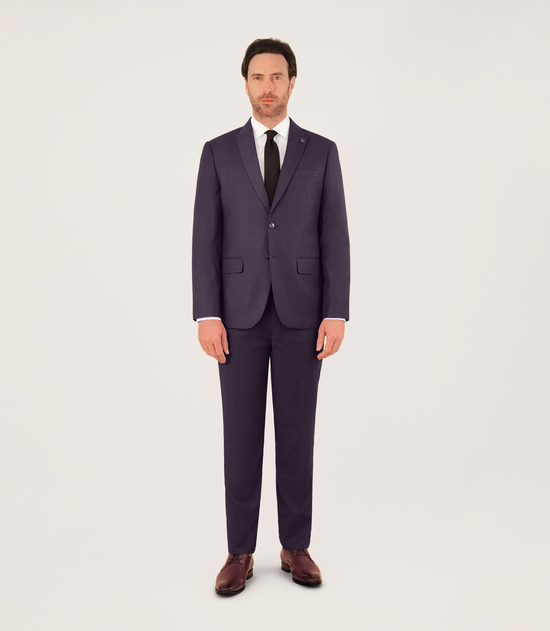 Costume 2 boutons bleu - IZAC