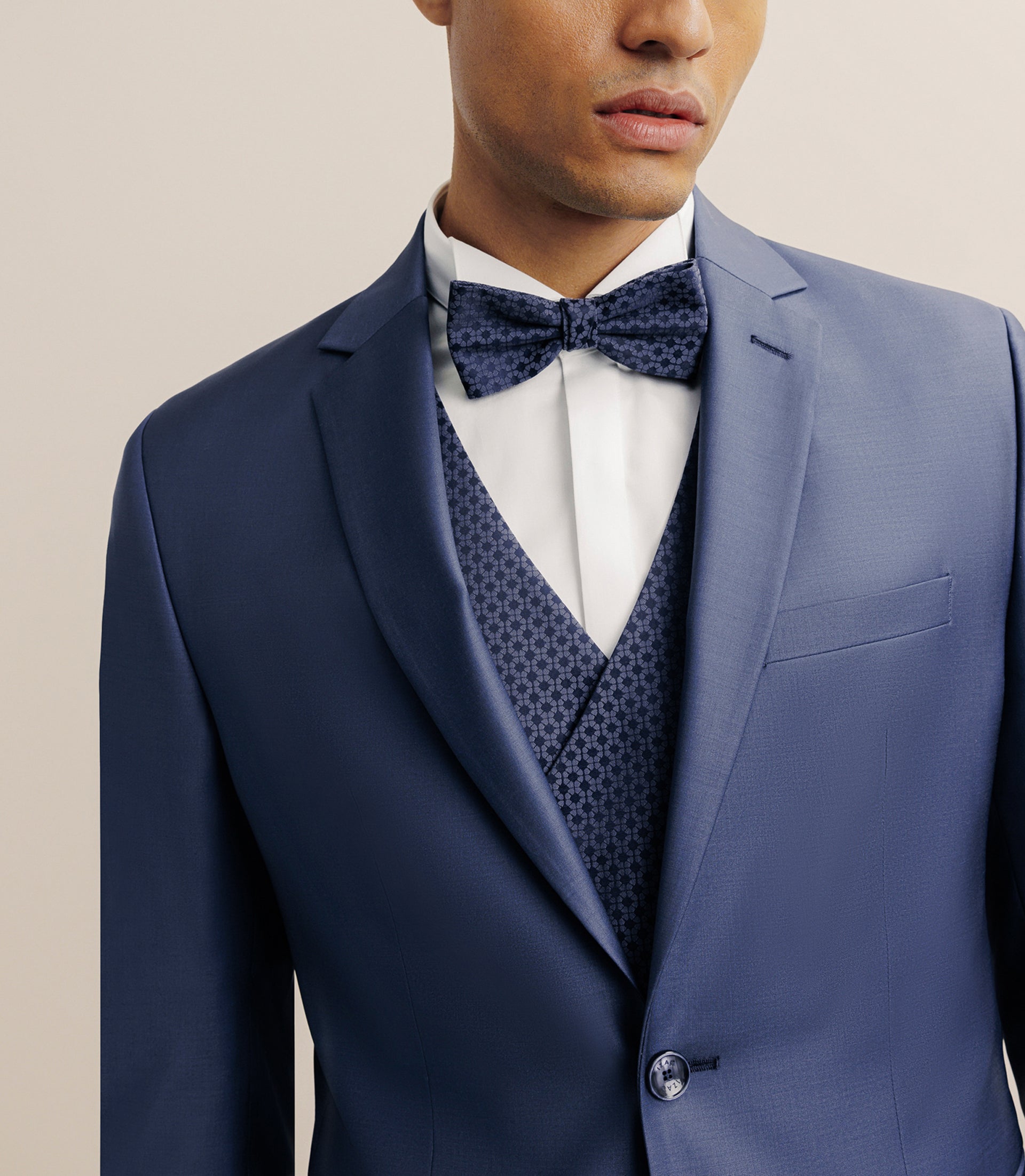 Costume 3 pièces bleu - IZAC