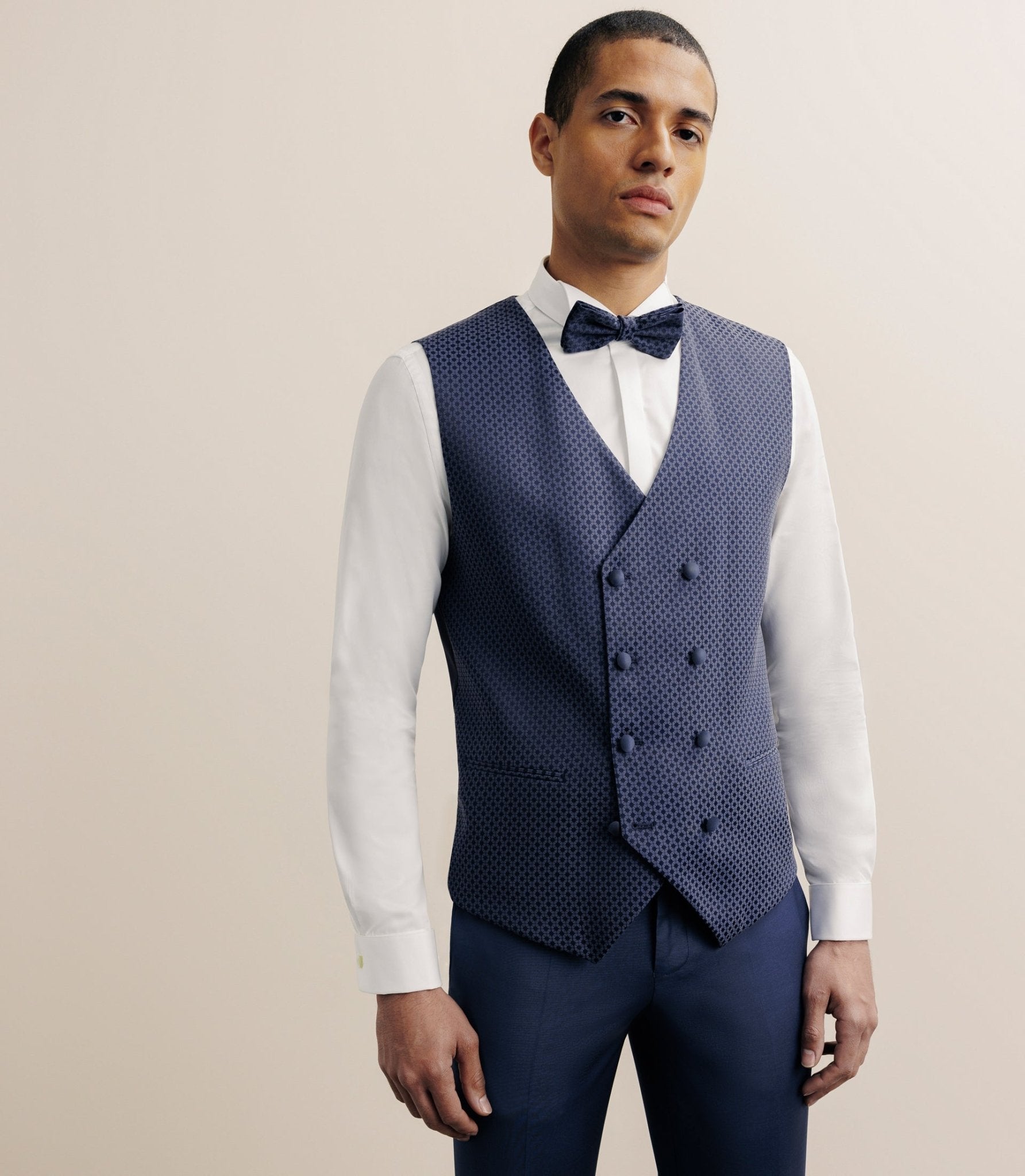 Costume 3 pièces bleu - IZAC