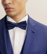 Costume 2 boutons laine majoritaire bleu - IZAC