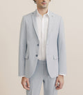 Costume avec poches bleu ciel - IZAC