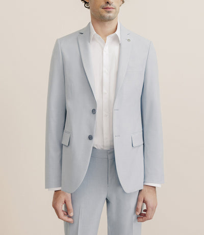 Costume avec poches bleu ciel - IZAC