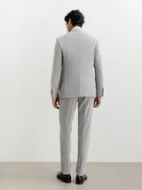 Costume avec 2 boutons gris - IZAC