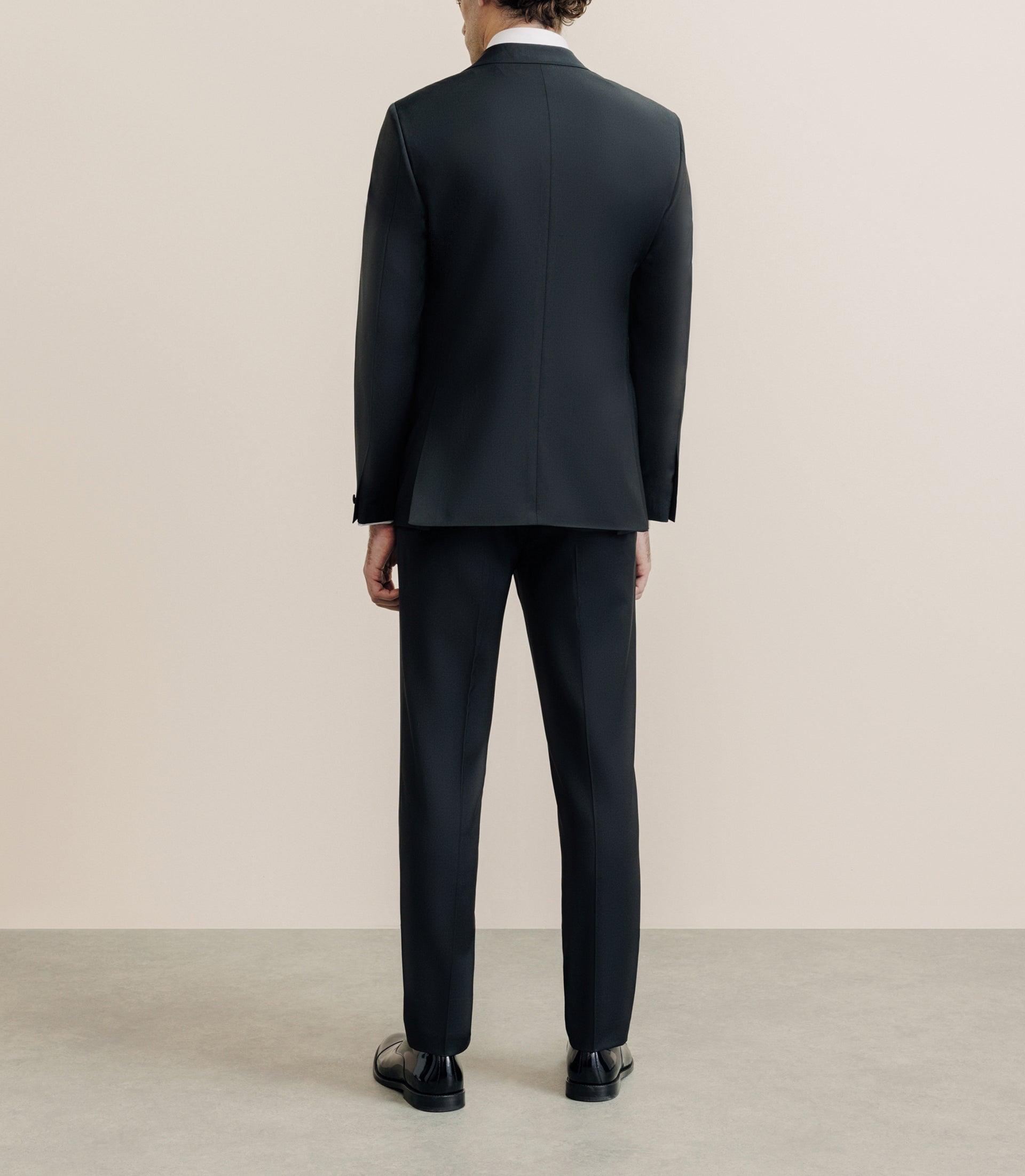 Costume croisé fit ajusté noir - IZAC