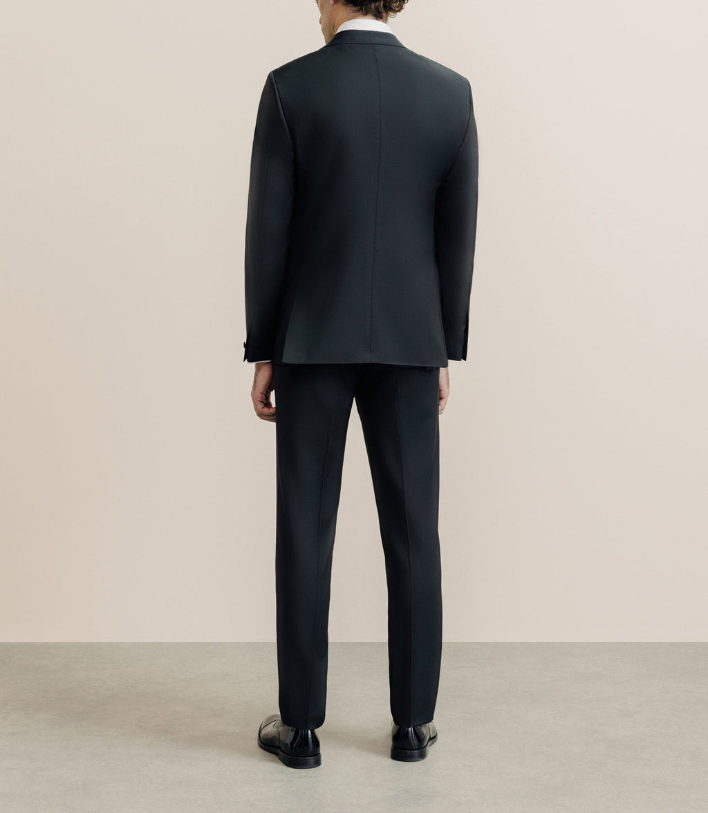Costume croisé fit ajusté noir - IZAC