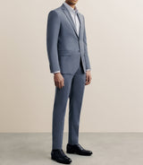 Costume avec 2 boutons bleu ciel - IZAC