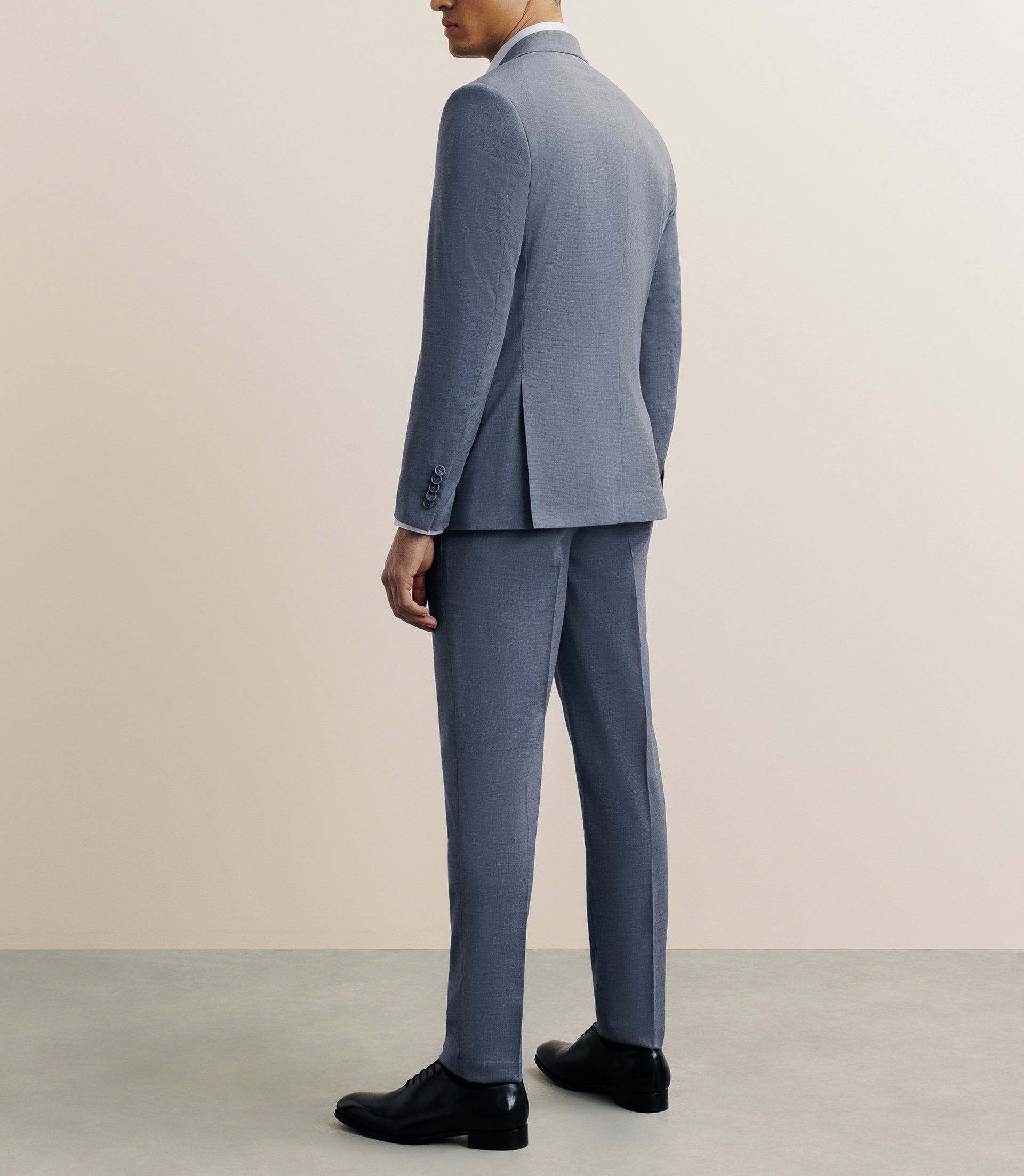 Costume avec 2 boutons bleu ciel - IZAC