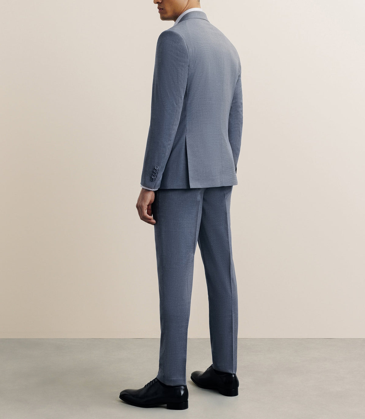 Costume avec 2 boutons bleu ciel - IZAC