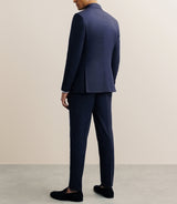 Costume avec 2 boutons bleu denim - IZAC