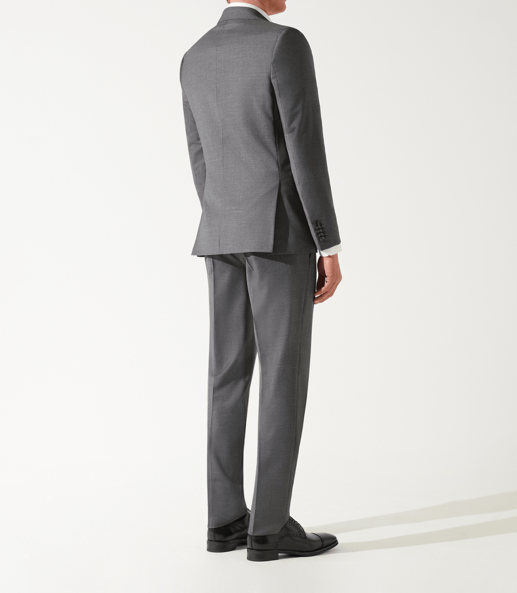 Pantalon ville laine GRIS - MOYEN - IZAC