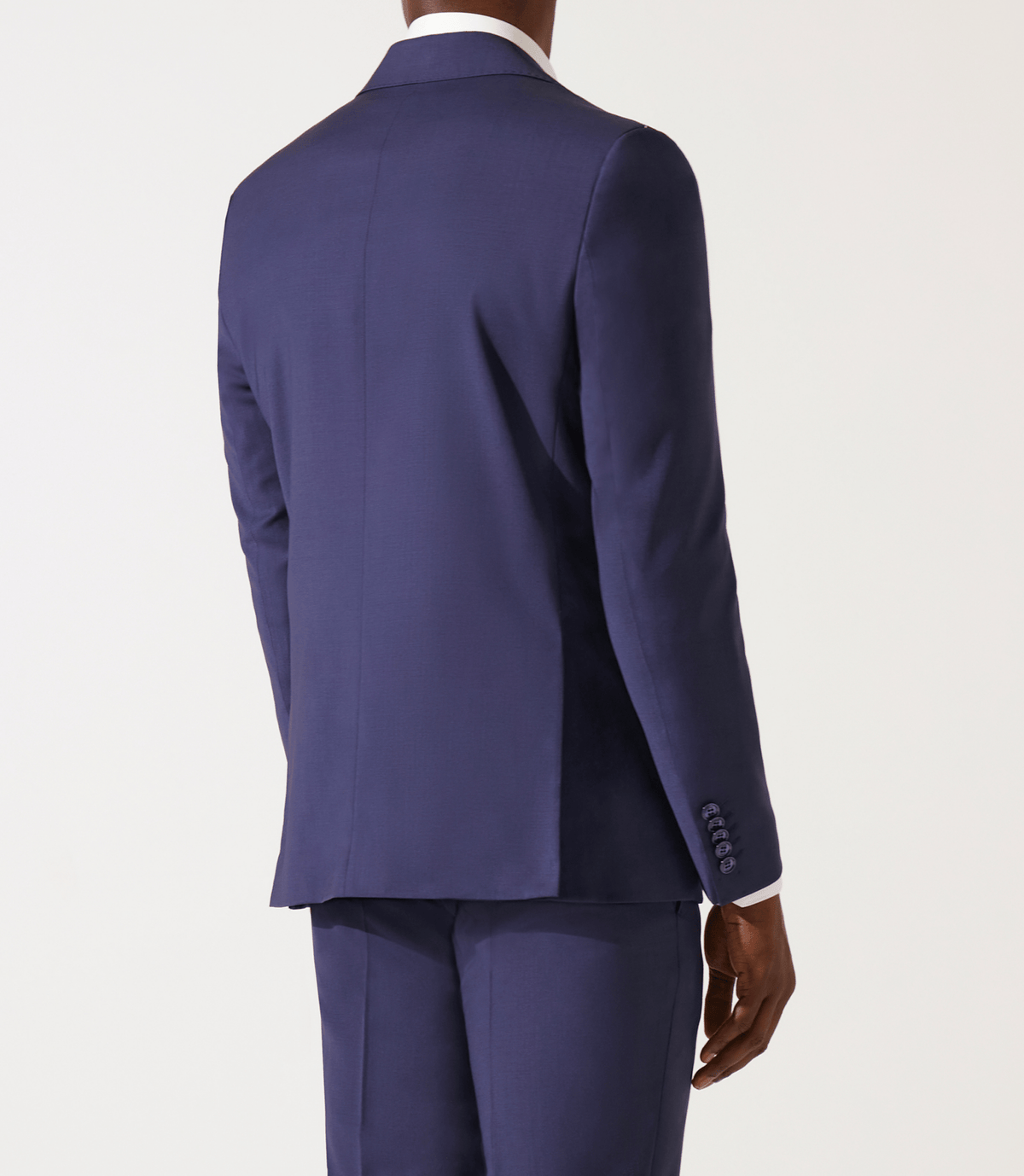 Pantalon ville laine bleu marine LIBRE - IZAC