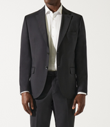 Costume en laine 2 boutons noir - IZAC