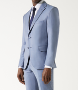 Costume 2 boutons bleu ciel - IZAC