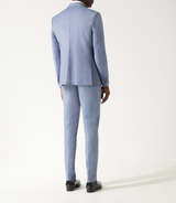 Costume 2 boutons bleu ciel - IZAC