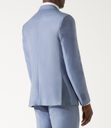 Costume 2 boutons bleu ciel - IZAC