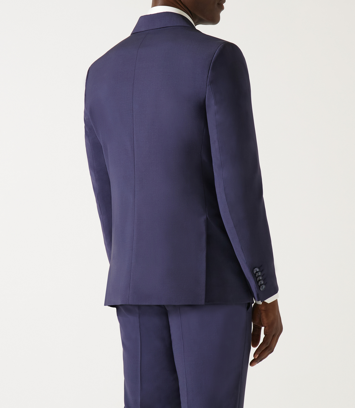 Costume croisé bleu marine - IZAC