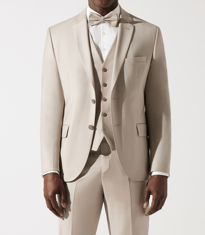 Costume beige 2 boutons - IZAC