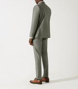 Costume kaki clair 2 boutons - IZAC