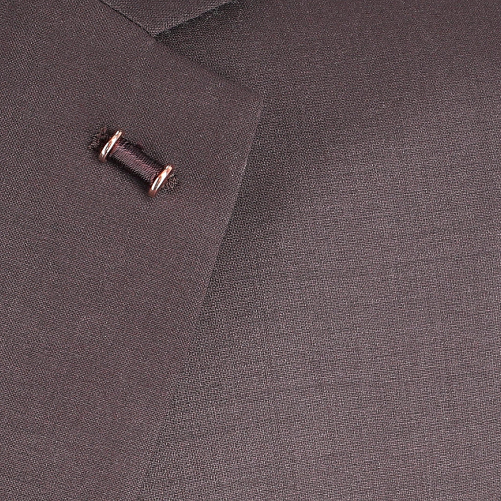 Costume 2 boutons MARRON - IZAC