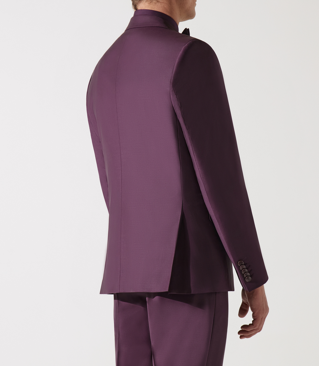 Costume violet 2 boutons - IZAC