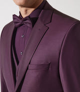 Costume violet 2 boutons - IZAC