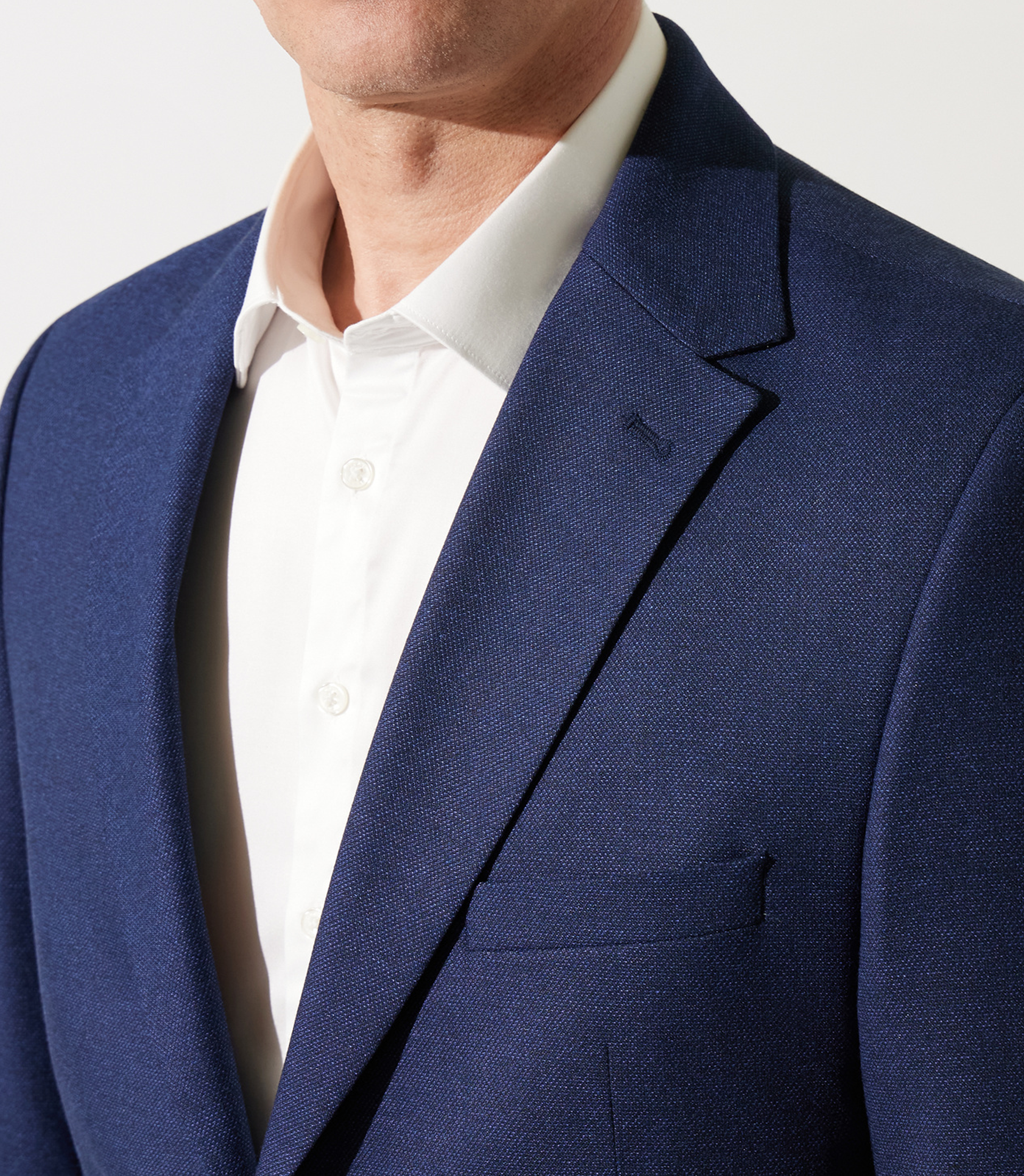 Costume bleu 2 boutons - IZAC